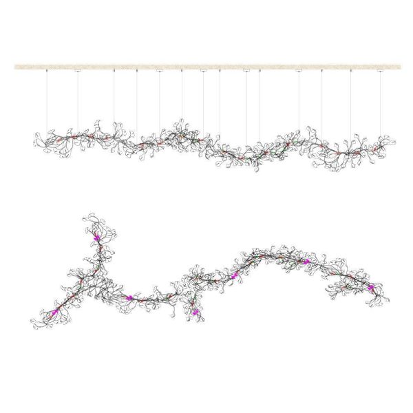 gingko chandelier style j