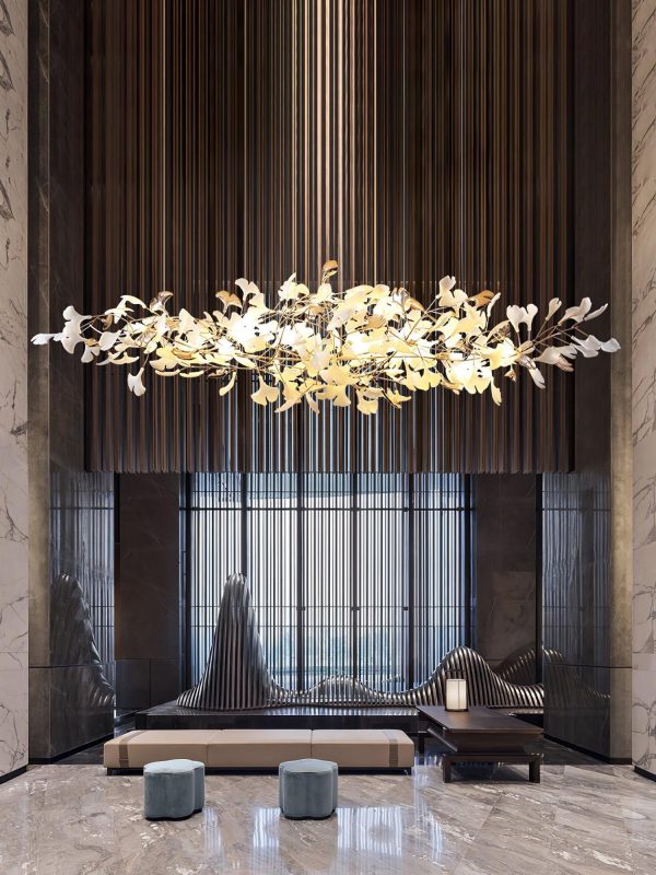 gingko chandelier style k