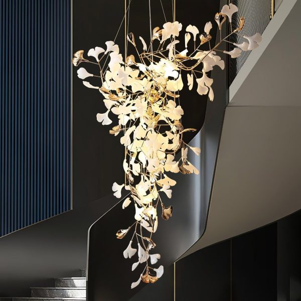 gingko chandelier style m