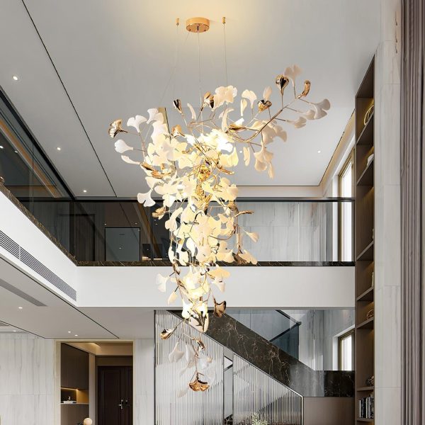 gingko chandelier style m