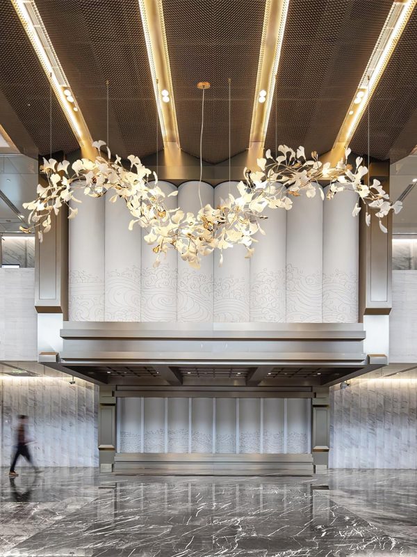 gingko chandelier style m
