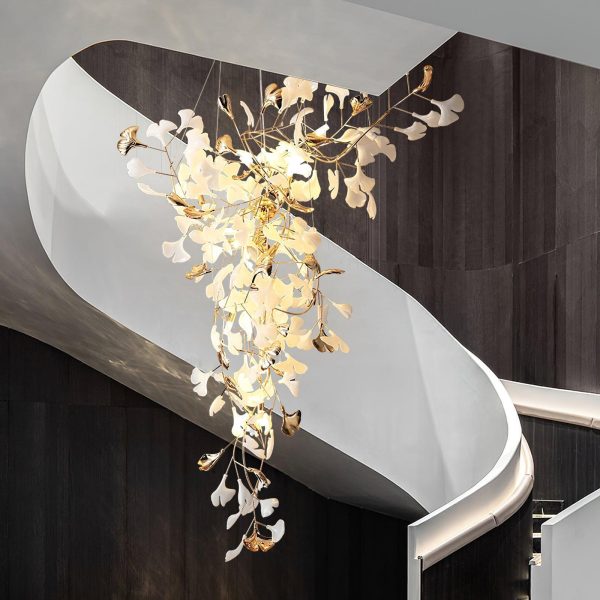 gingko chandelier style m