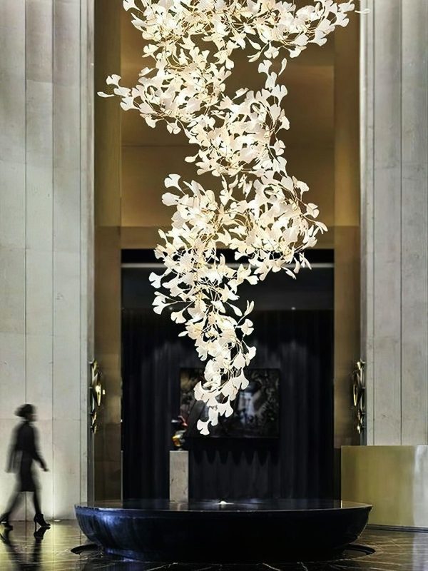 gingko chandelier style m