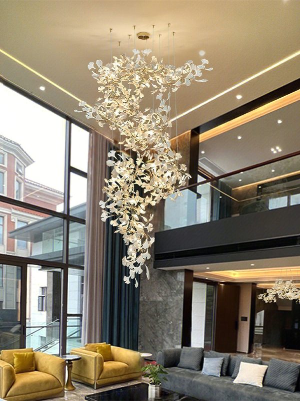gingko chandelier style m