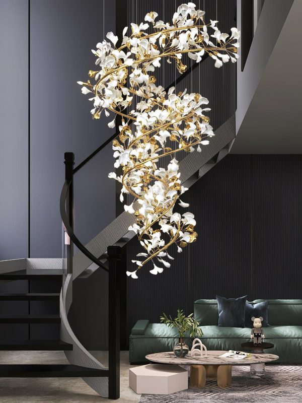 gingko chandelier style m