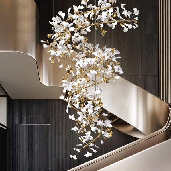 gingko chandelier style m