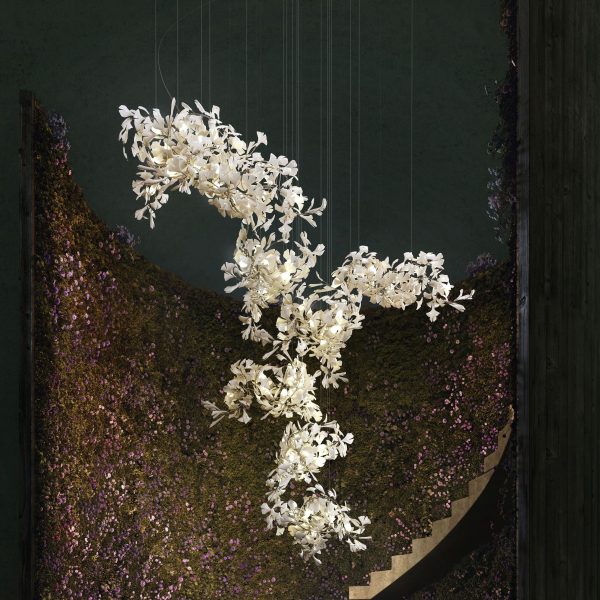 gingko chandelier style m