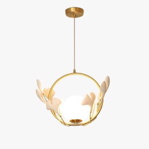 gingko pendant light