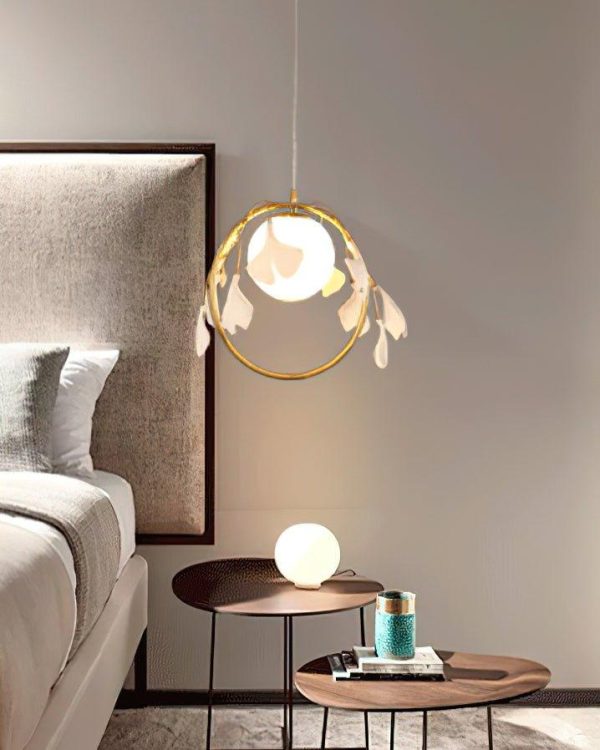 gingko pendant light