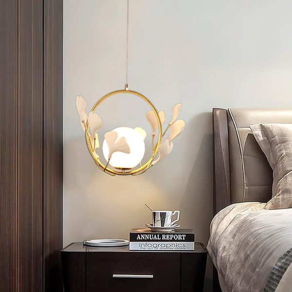 gingko pendant light
