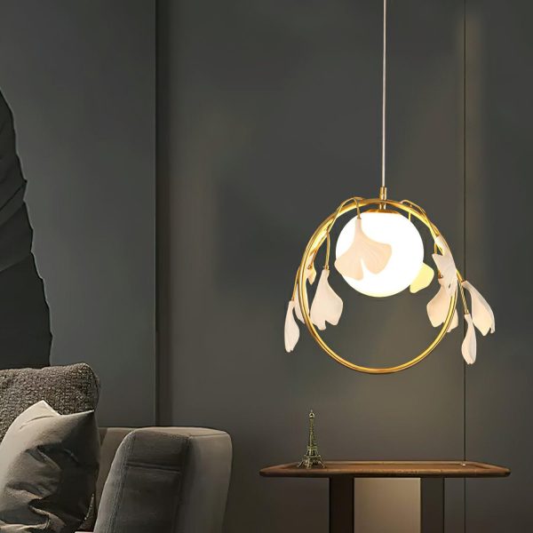 gingko pendant light