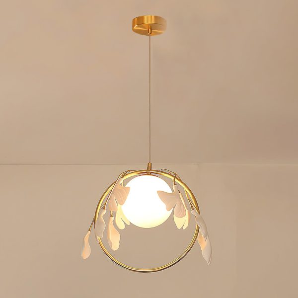 gingko pendant light