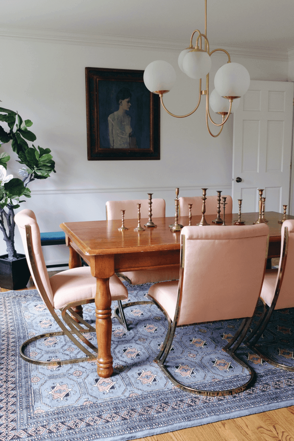 gooseneck chandelier