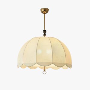 ivory bloom pendant light