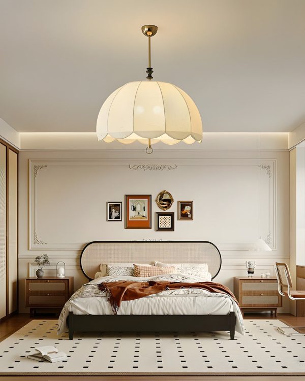 ivory bloom pendant light
