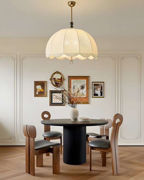 ivory bloom pendant light