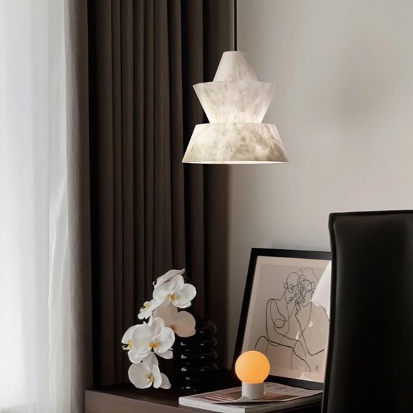 lab s18 alabaster pendant light