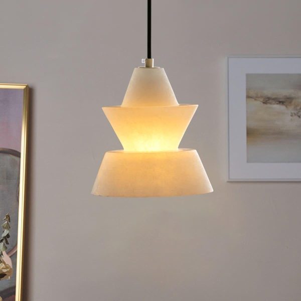 lab s18 alabaster pendant light