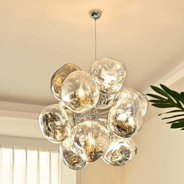 lava bubbles chandelier