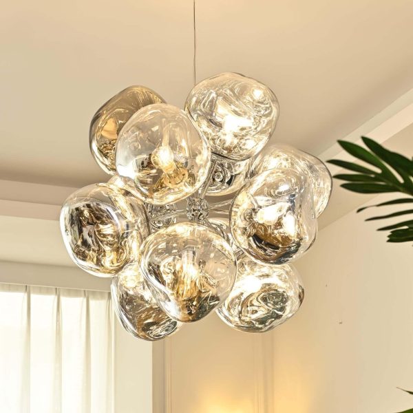 lava bubbles chandelier