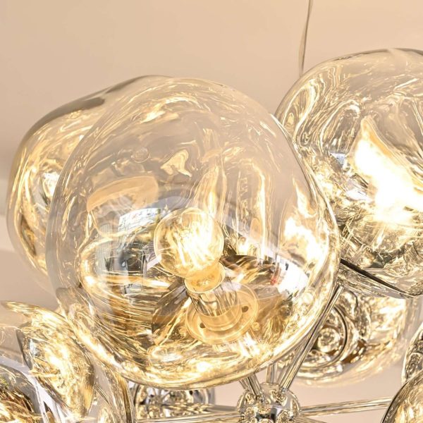 lava bubbles chandelier