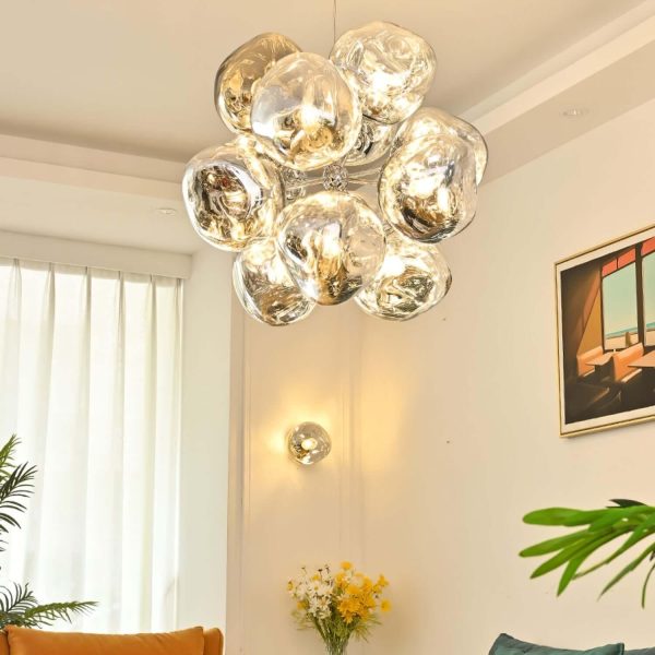 lava bubbles chandelier