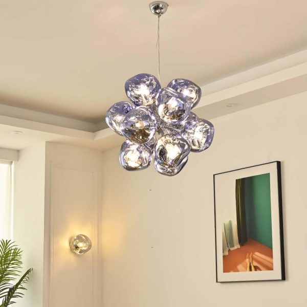 lava bubbles chandelier