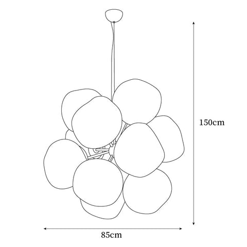 Lava_Bubbles_Chandelier_size