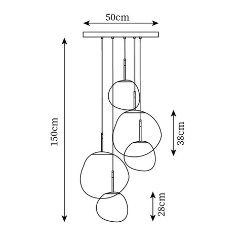 Lava_Combination_Pendant_Light_size