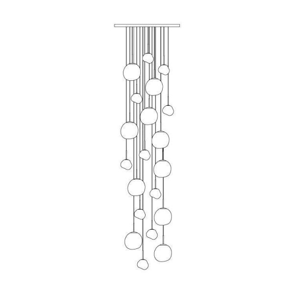 lava combination pendant light