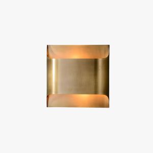 leclerc brass wall lamp