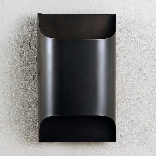 leclerc brass wall lamp