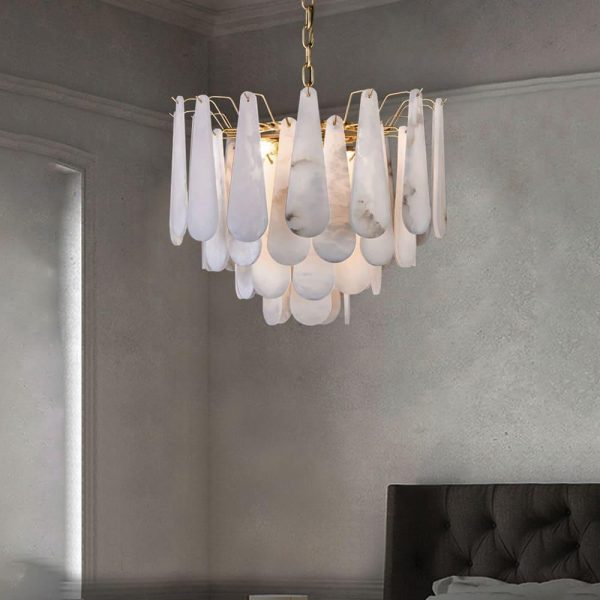 leon alabaster chandelier
