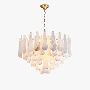 leon alabaster chandelier