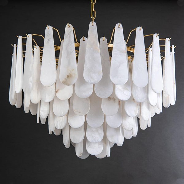 leon alabaster chandelier