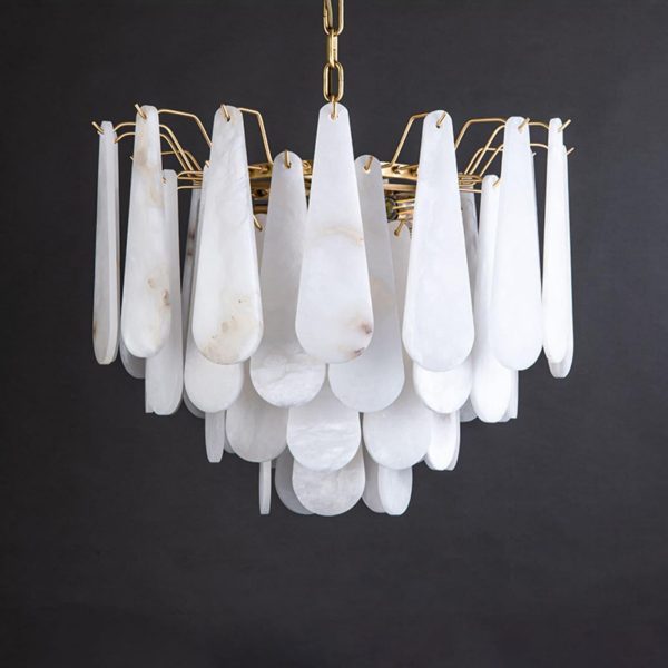 leon alabaster chandelier
