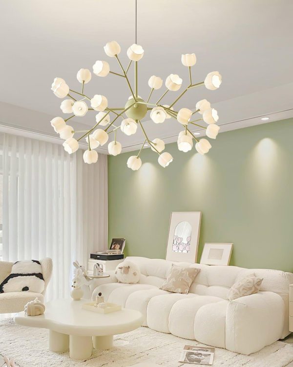 lily flower chandelier