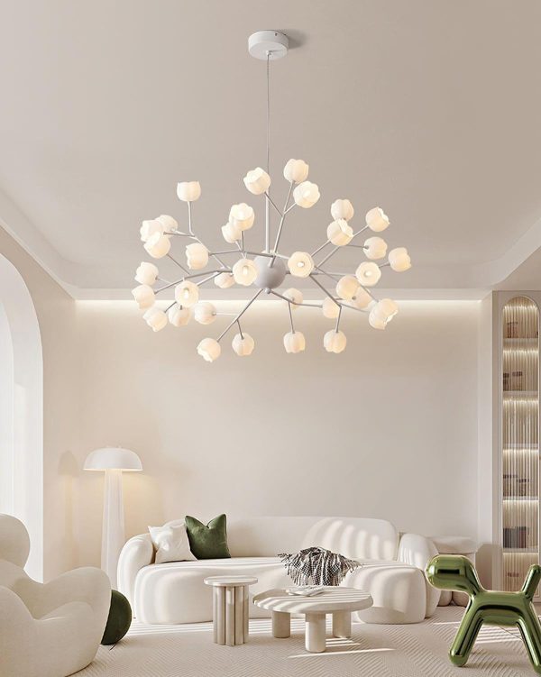 lily flower chandelier