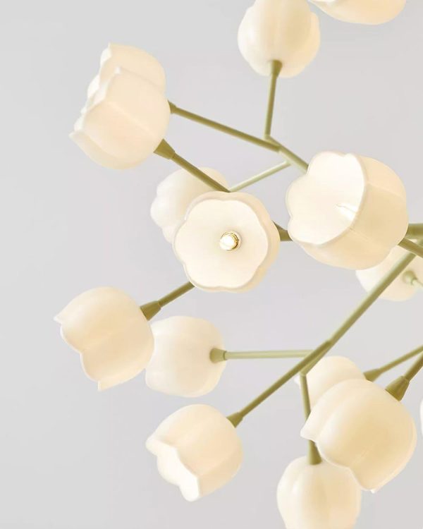 lily flower chandelier