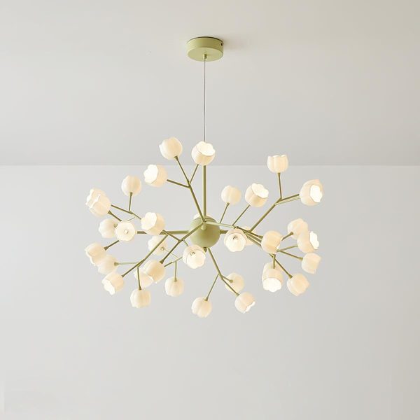 lily flower chandelier
