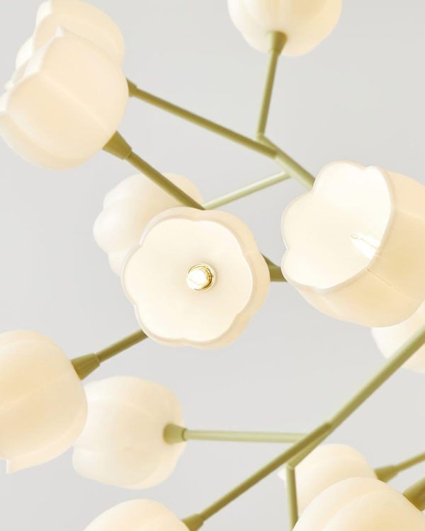 lily flower chandelier