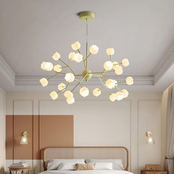 lily flower chandelier