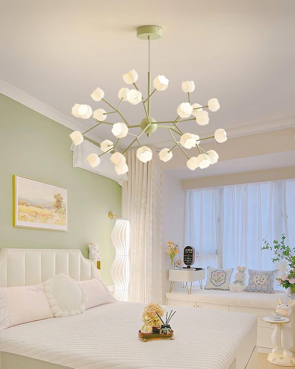 lily flower chandelier