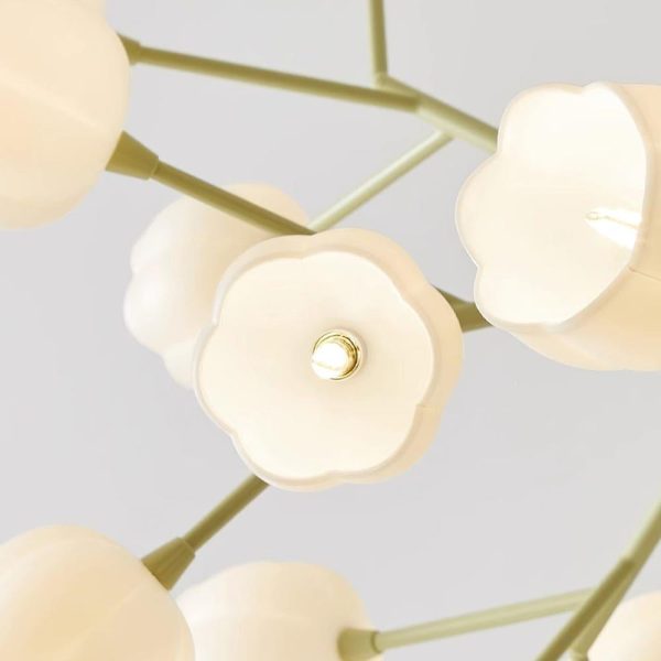 lily flower chandelier