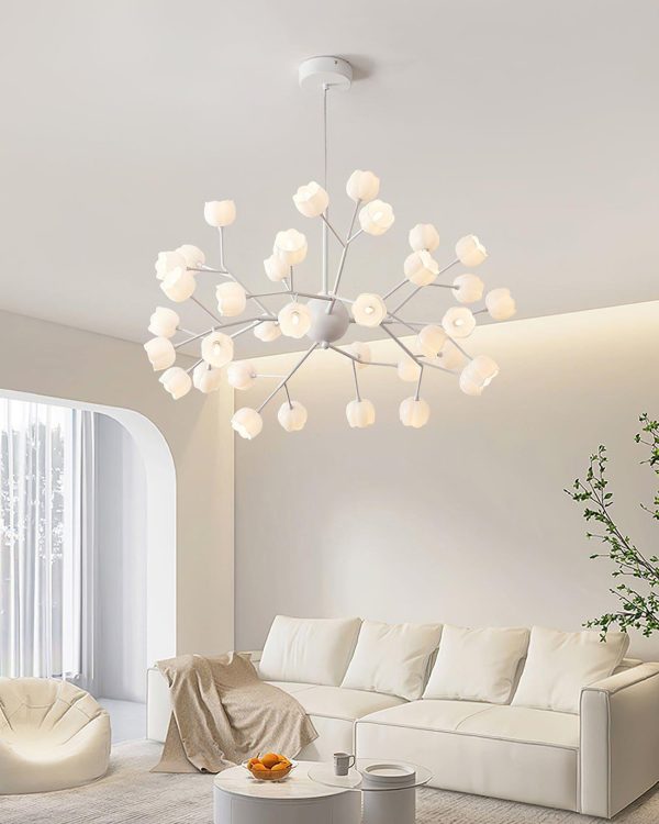 lily flower chandelier