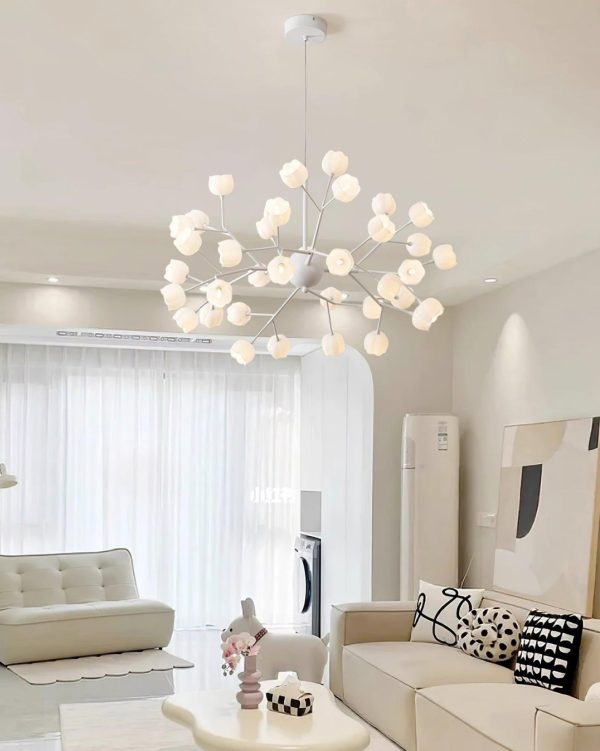 lily flower chandelier