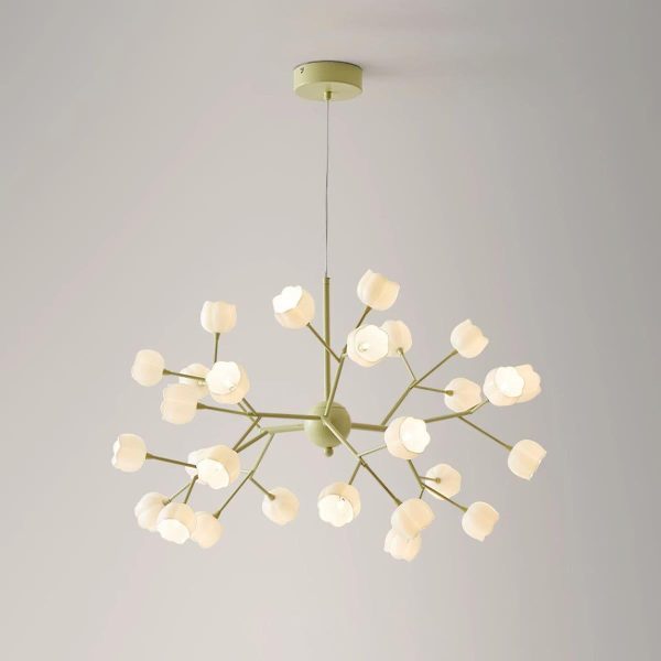 lily flower chandelier