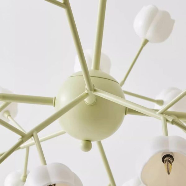 lily flower chandelier