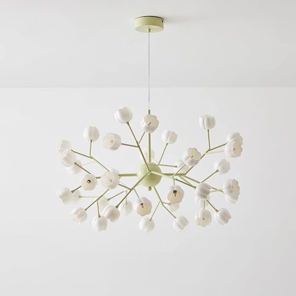 lily flower chandelier