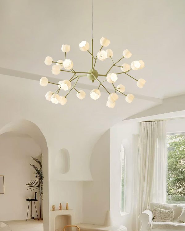 lily flower chandelier